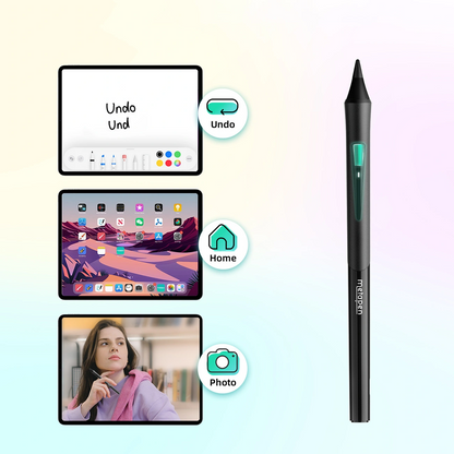 Touch Pen Metapen D1 für Apple iPad, Active Version, Schwarz ME-APP452