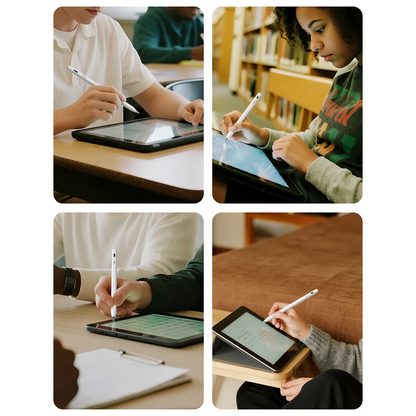 Touch Pen Metapen Air8 Pro für Apple iPad, Active Version, Weiß ME-APP172