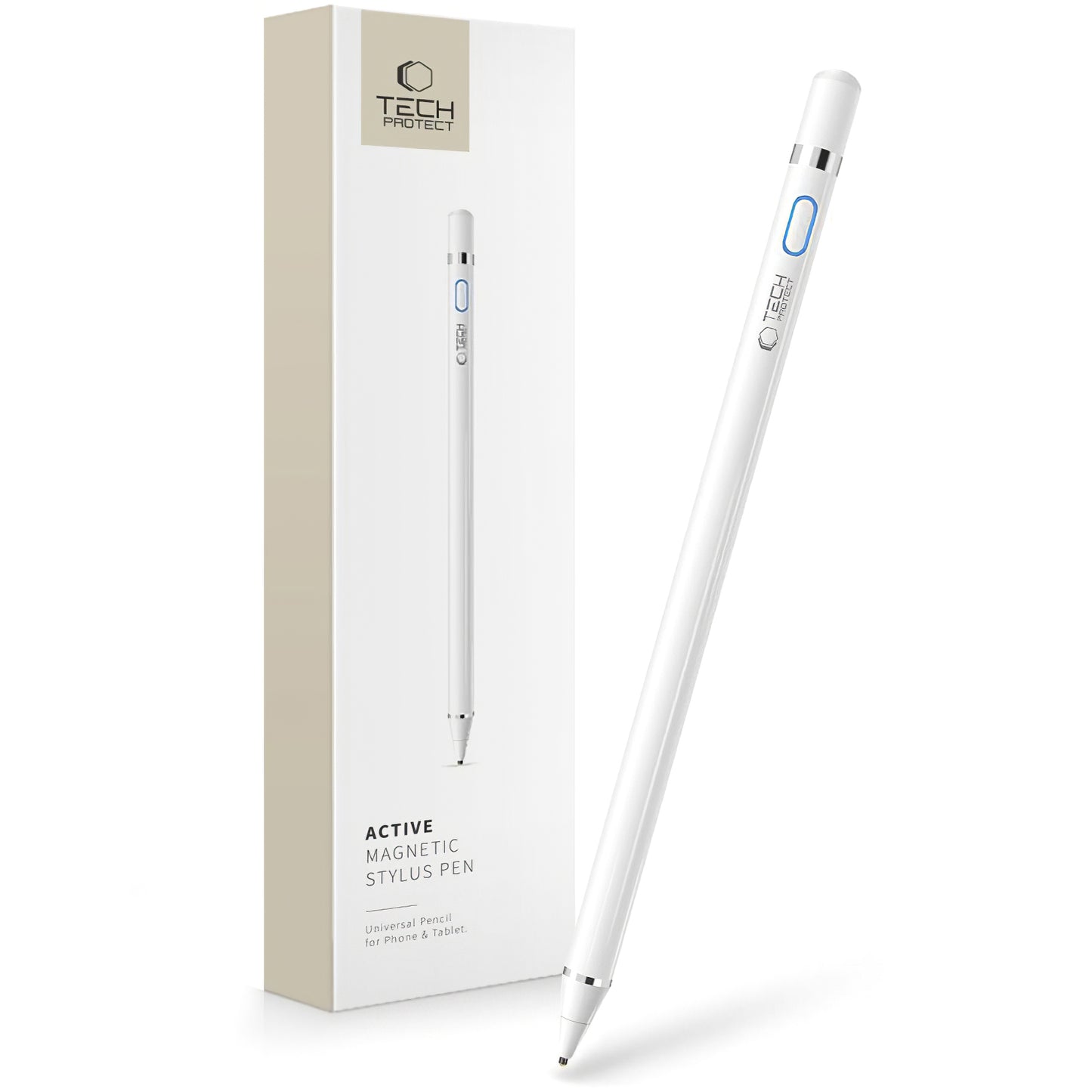 Touch Pen Tech-Protect Active, Wit 