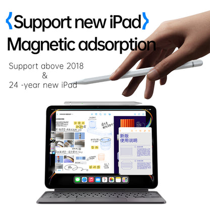 Touch Pen Techsuit AP01 Pro voor Apple iPad, Actieve Versie, Wit