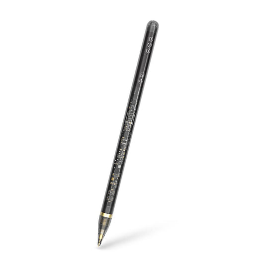 Touch Pen Techsuit C10 Pro für Apple iPad, Aktive Version, Transparent Schwarz