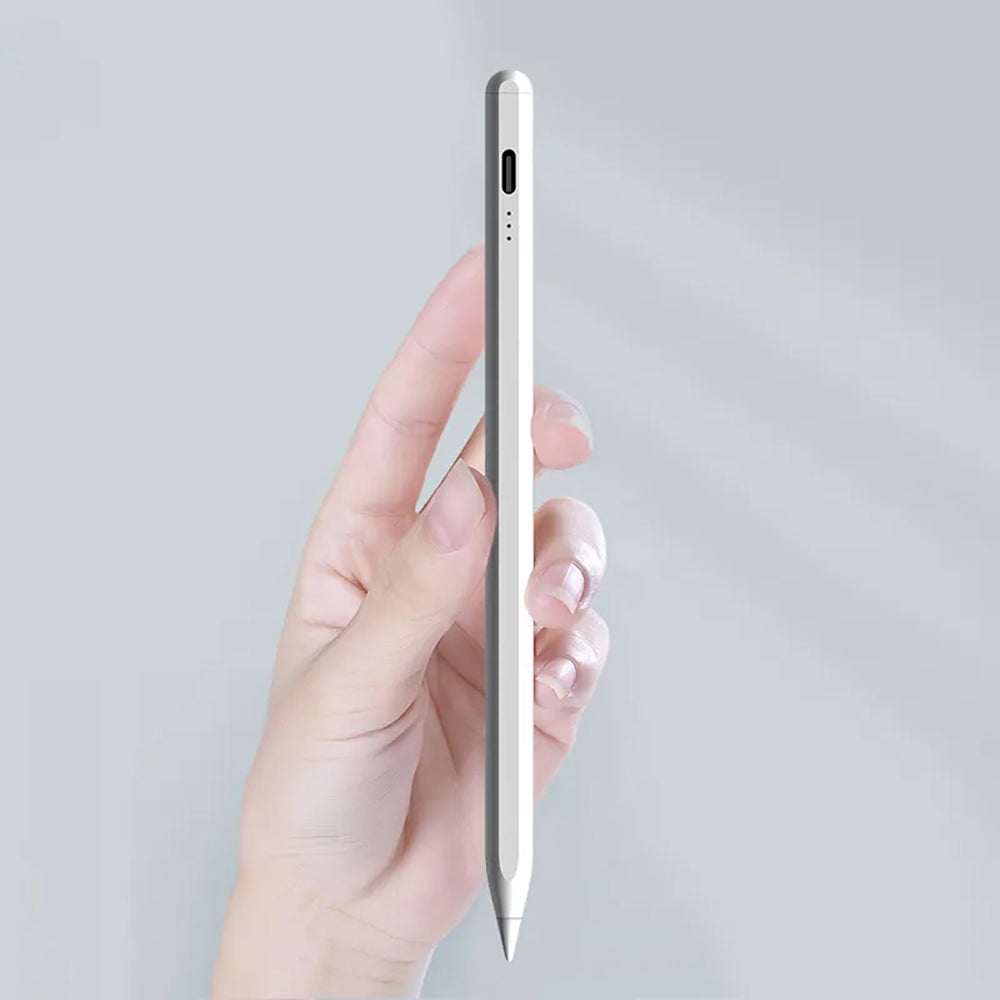 Touch Pen Techsuit JA04 pour Apple iPad, Version Active, Blanc