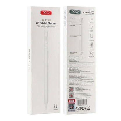 Touch Pen XO Design ST-08 voor Apple iPad, Actieve Versie, Wit