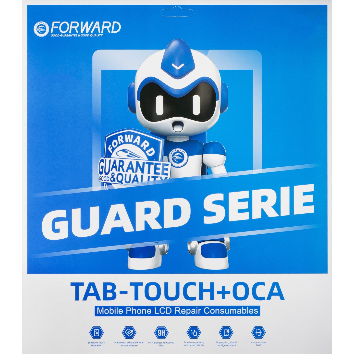 Touchscreen Forward Guard OCA für Apple iPad Pro 11 (2021), Schwarz
