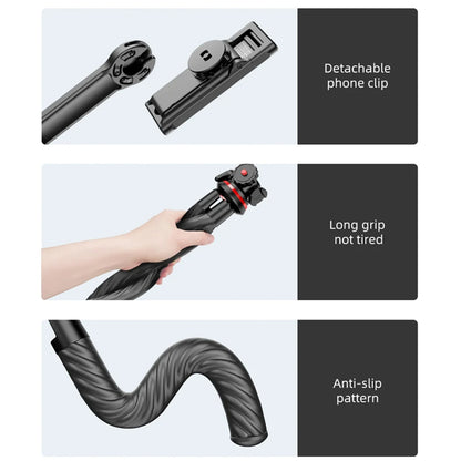 Trépied 1/4inch Techsuit C02, Noir