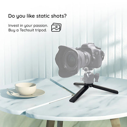 Statief 1/4inch Techsuit TPD2, Zwart