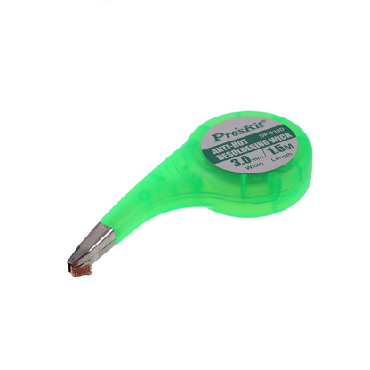 Pro'sKit DP-033D vlecht, 3mm, 1,5m