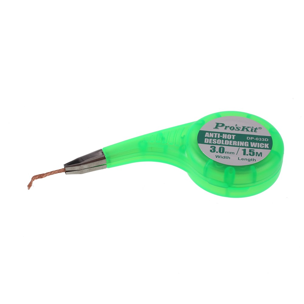 Pro'sKit DP-033D vlecht, 3mm, 1,5m