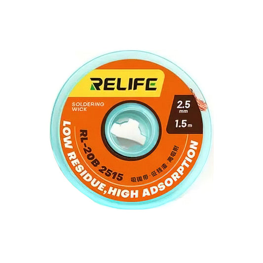 Tresse Relife RL-20B 2515, 2,5 mm, 1,5 m