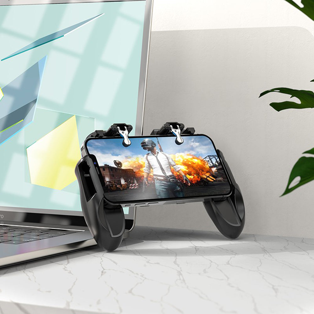Trigger Gaming Borofone BG3 Warrior pour téléphone 4,5 pouces - 6,7 pouces, Noir