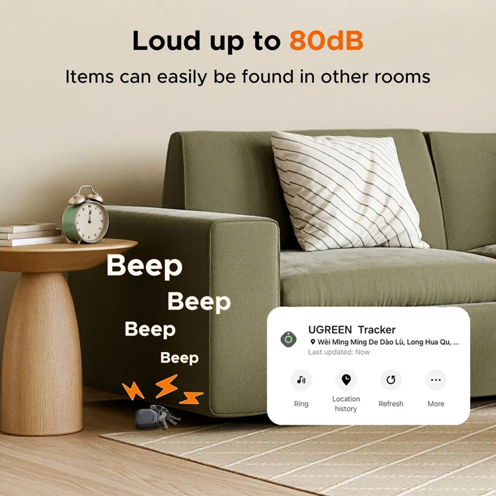 UGREEN SmartTag CM829 für Samsung Galaxy Serie, Grau