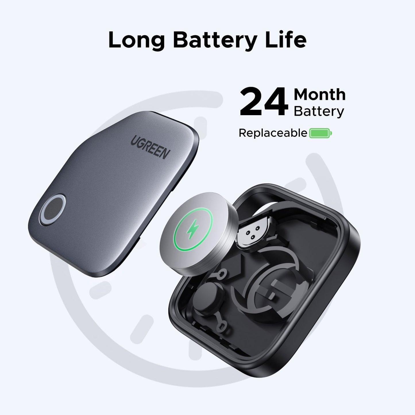 UGREEN SmartTag Pro Smart CM916 (75646P), Schwarz