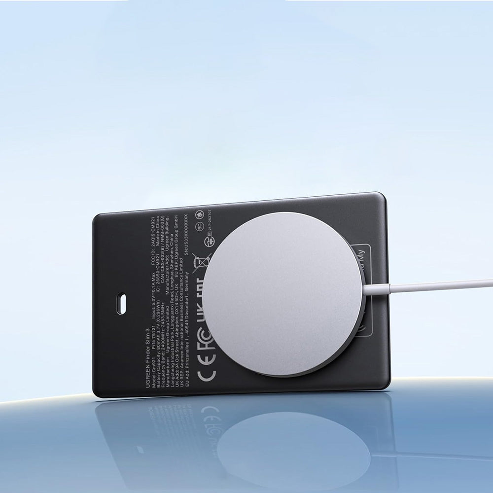 UGREEN SmartTag Smart Finder Slim 3 CM921 für iOS Series, Schwarz