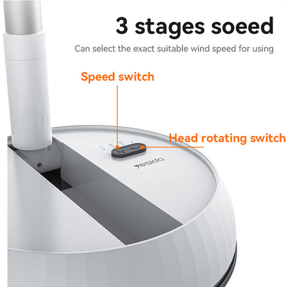 Vloerventilator Yesido YF11, Wit