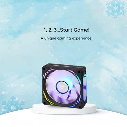 Ventilator HAVIT F2096, 1800RPM, 30dB, 3W, Schwarz