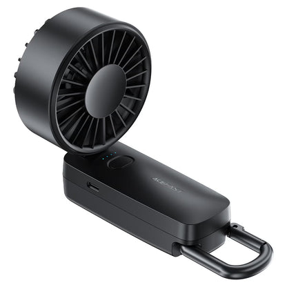 Tragbarer Ventilator Acefast YF2, Schwarz