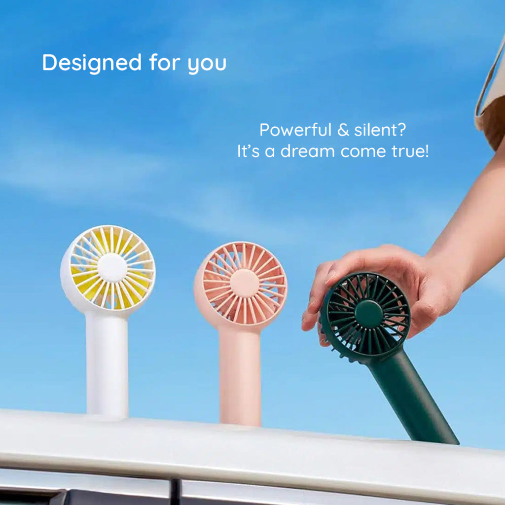 Ventilateur Portable JisuLife FA20, Rose