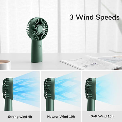 Ventilateur Portable JisuLife FA20X, Vert