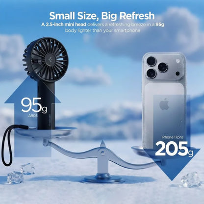 Ventilateur Portable Spigen A905, Noir AHP10454