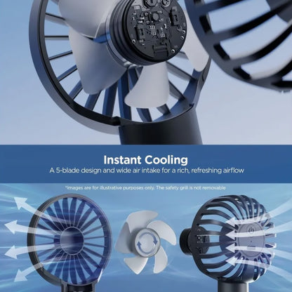 Ventilateur Portable Spigen A905, Noir AHP10454
