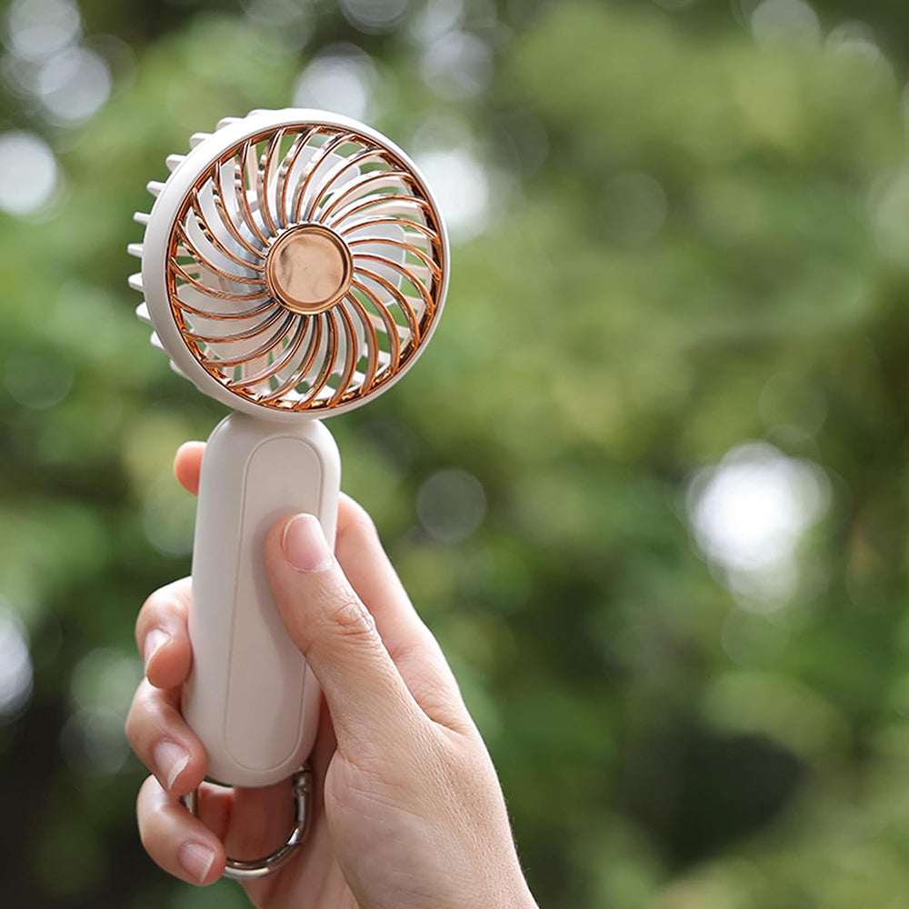 Draagbare Ventilator Techsuit A217, Roze Goud