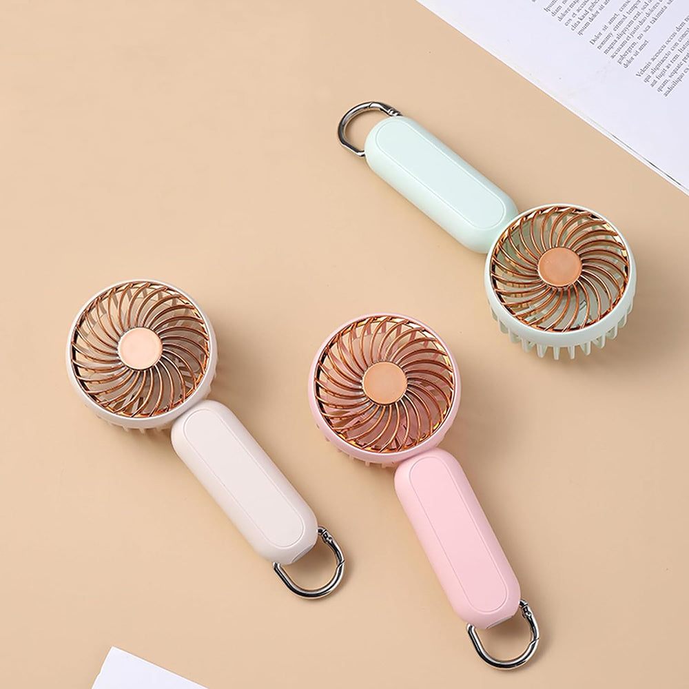 Draagbare Ventilator Techsuit A217, Roze Goud