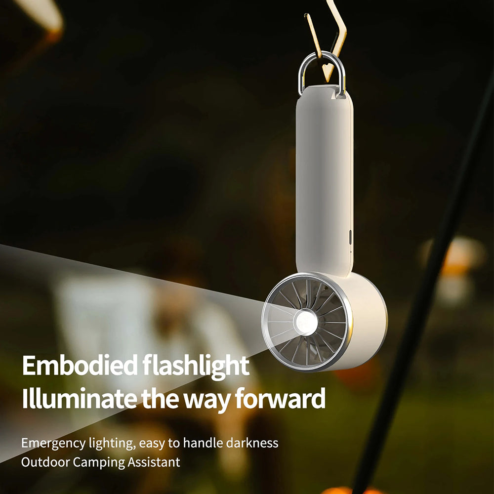 Ventilateur Portable Techsuit HX138, Blanc