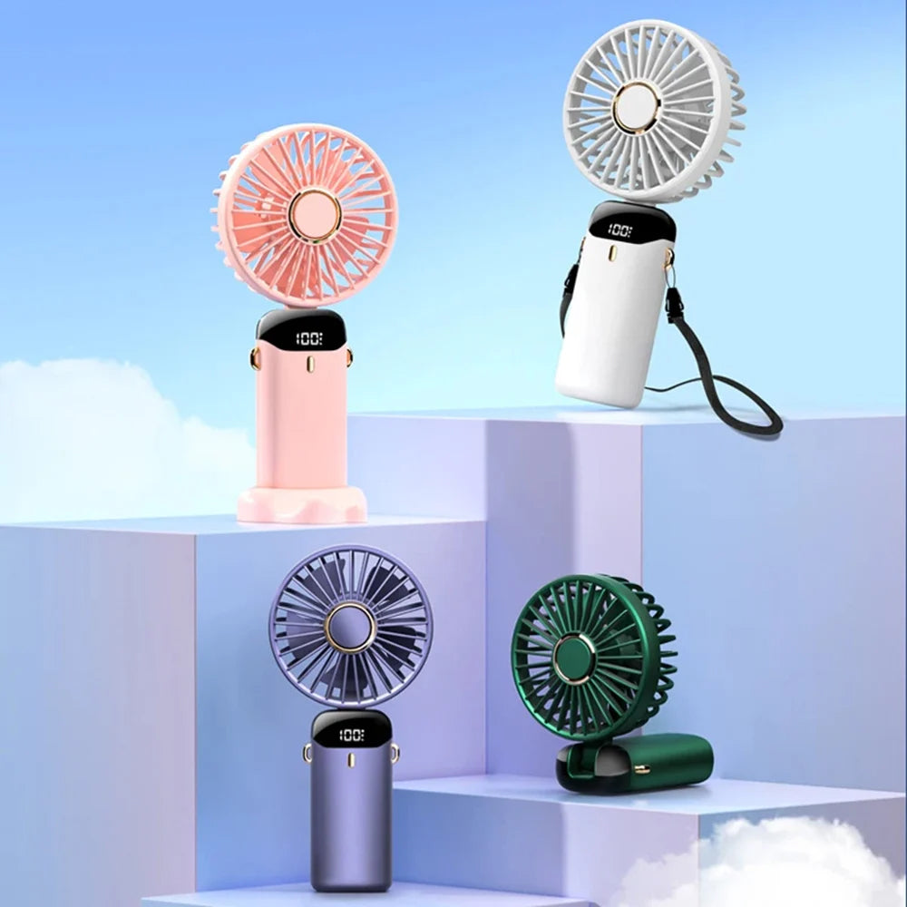 Ventilateur Portable Techsuit N15, Vert