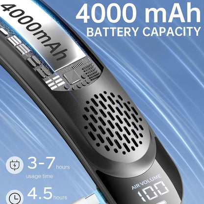 Tragbarer Ventilator Techsuit S8, Weiß