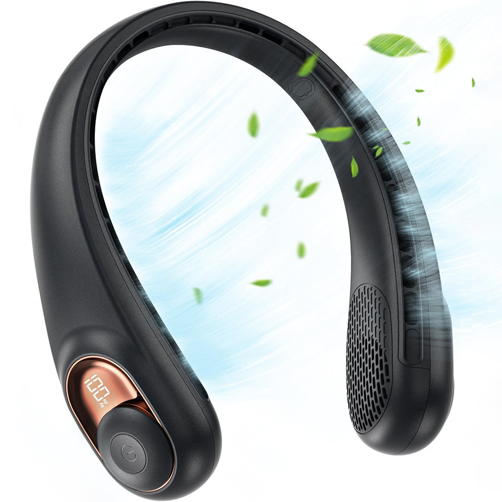 Ventilateur Portable Techsuit S9, Noir
