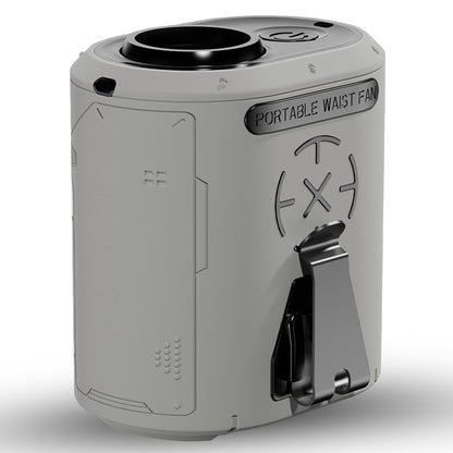 Ventilateur Portable Techsuit Z14 avec batterie externe 5000mAh, Gris