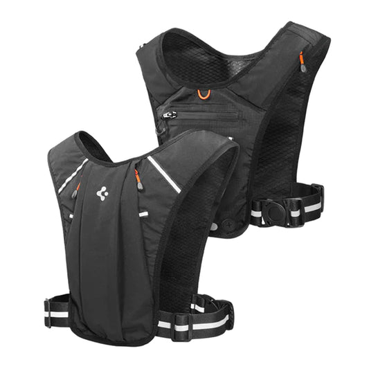 Hardloopvest Spigen Dynamic Shield A720, Maat L - XL, Zwart AMP11390