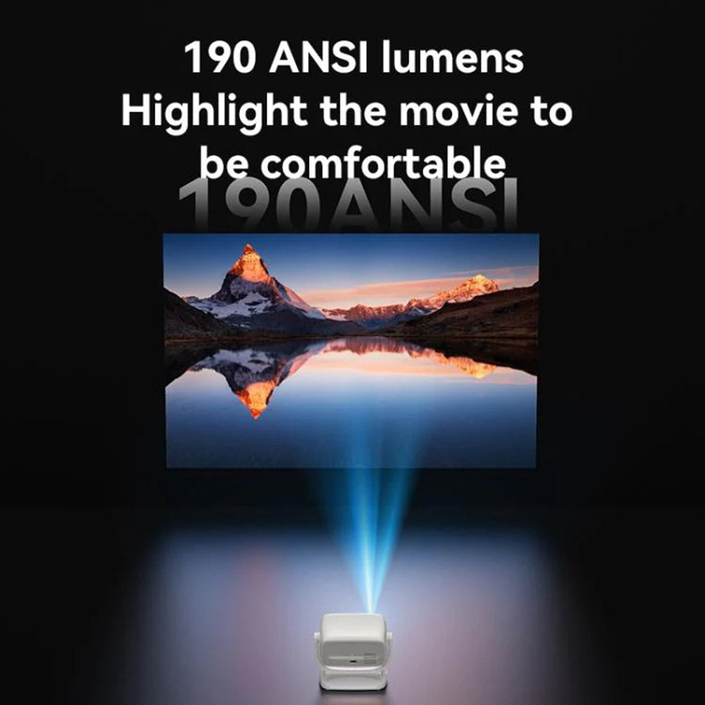 Videoprojektor Yesido TV13, 720P, 190ANSI, Android 9.0, Weiß