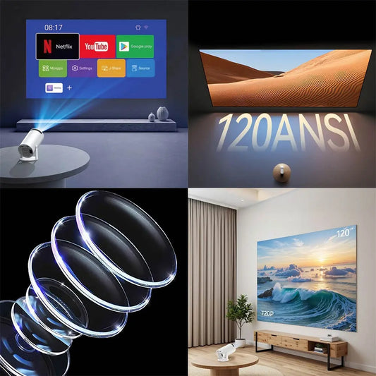 Vidéoprojecteur Yesido TV14, 720P, 120ANSI, Blanc